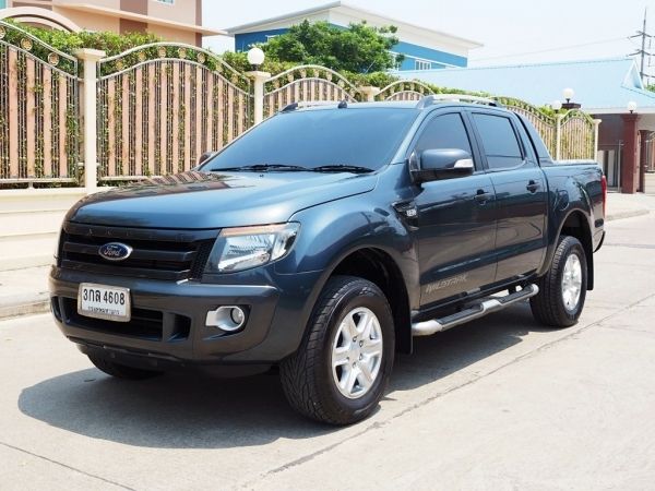 FORD RANGER DOUBBLE CAB 2.2 Hi-Rider WildTrak (6 AIRBAGS) ปลายปี 2014 เกียร์ AUTO 6 SPEED สภาพนางฟ้า รูปที่ 0